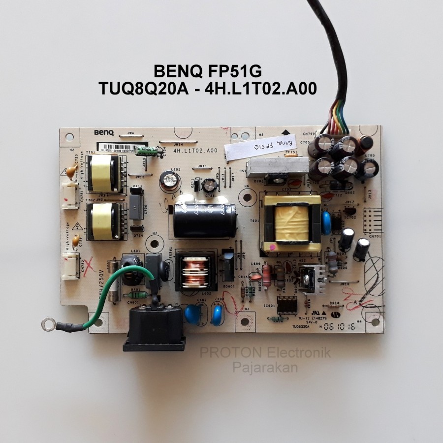 MESIN PSU LCD Monitor BenQ Q5T4 FP51G FP51G+ HP L1506 เครื่องจ่ายไฟ 48.L1K02.A00 TU08Q19B ตัวควบคุม 