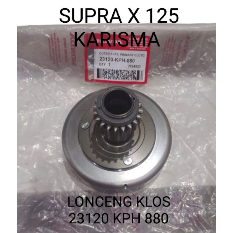 SUPRA X 125 KARISMA KLOS BELL 23120 KPH 880