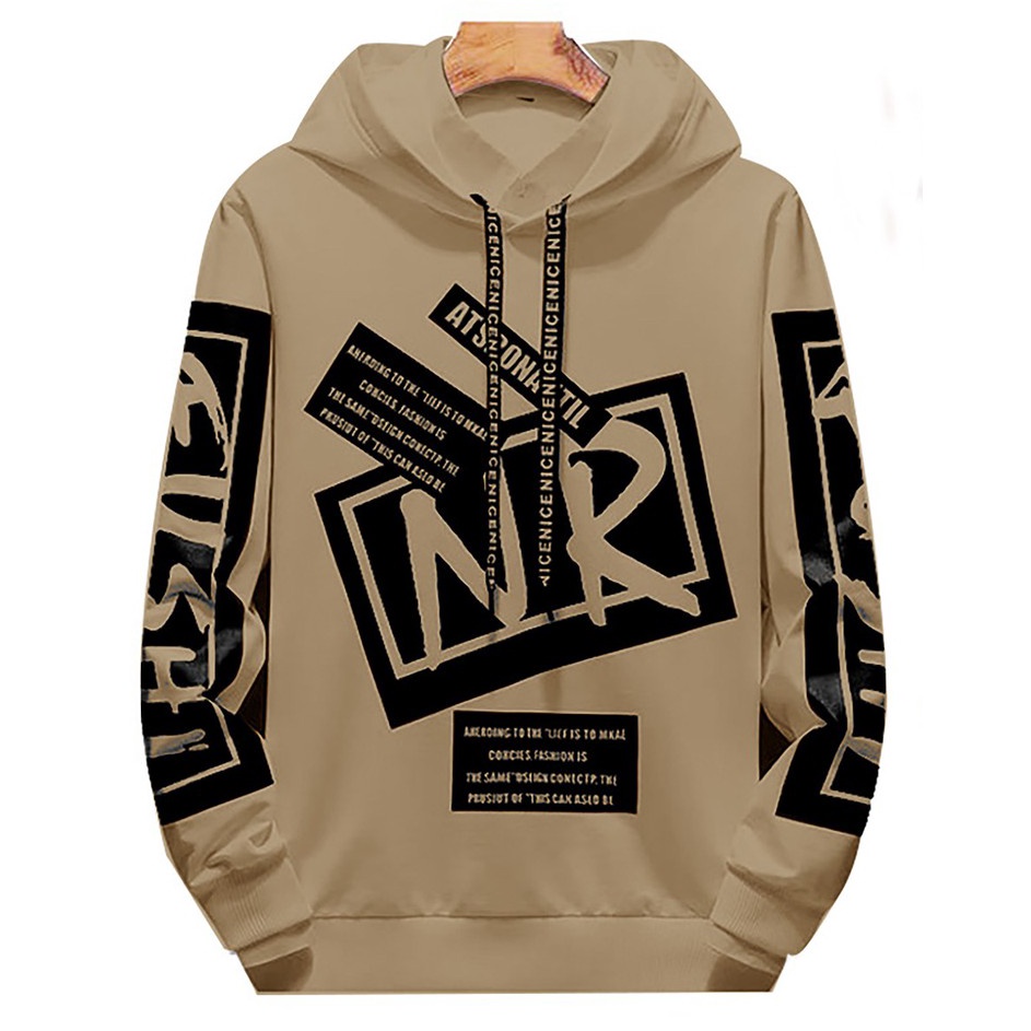 ☋➔✰✪ เสื้อสเวตเตอร์มีฮู้ดผู้ชาย NR FASHION