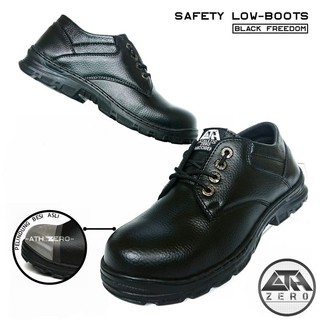 ATHZERO Sepatu Safety Pria Wanita Ujung Besi Anti Slip Kerja Proyek Lapangan Outdoor