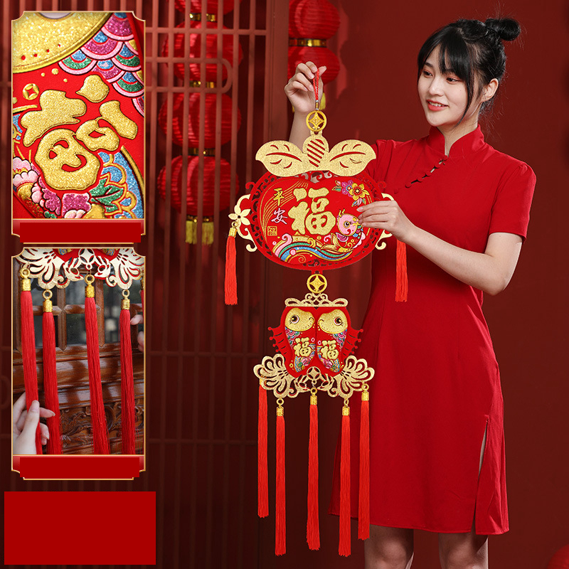 GANTUNGAN HT31-33 แขวนผนังตรุษจีน 2024 | ที่แขวนโชว์ผนัง | ที่จัดระเบียบแบบแขวน CNY ตรุษจีน