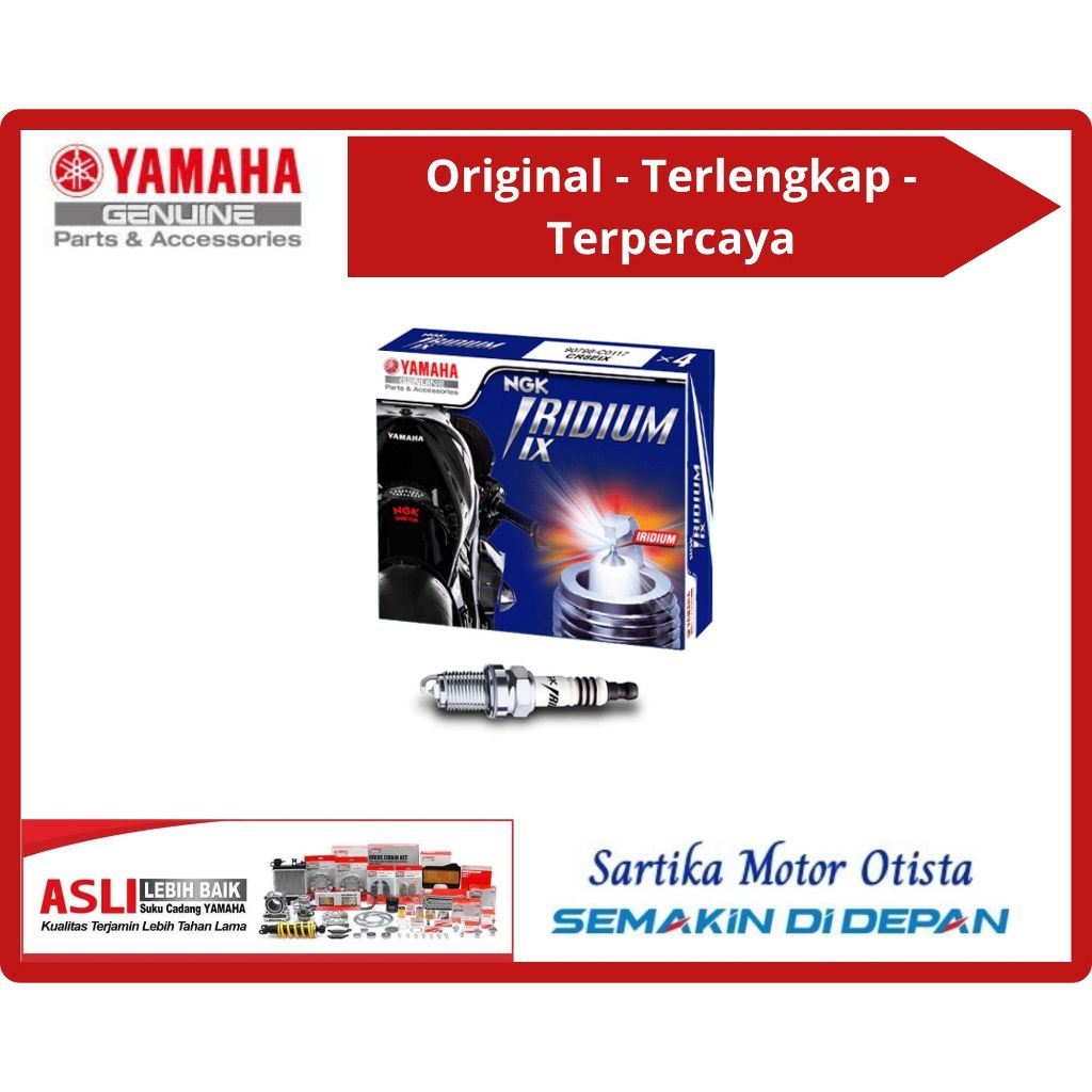 หัวเทียน NGK Iridium CR8EIX ดั้งเดิม