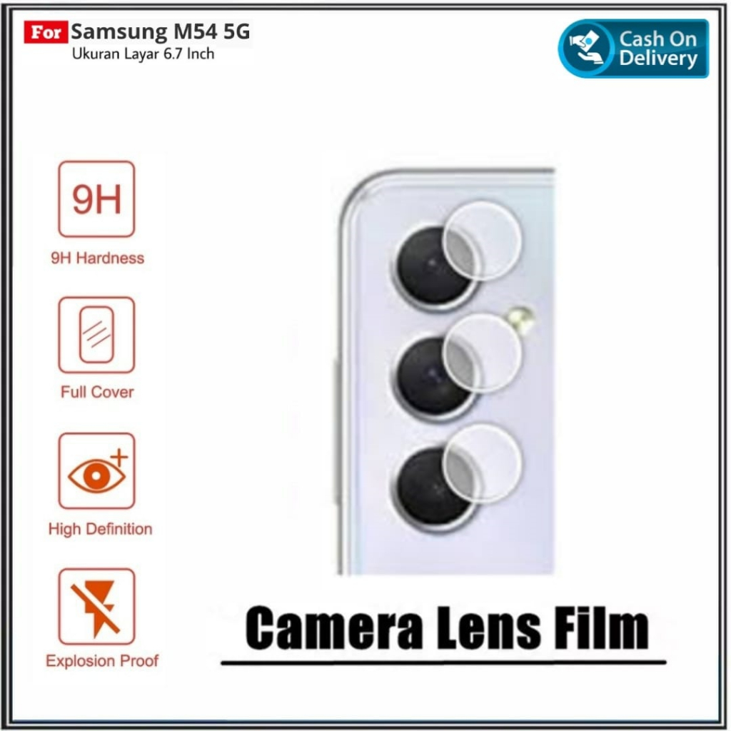 Mondi Store กล้องกระจกนิรภัย Samsung M54 5G กล้องกันรอยขีดข่วน