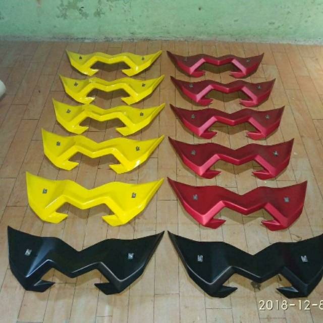 Winglet SPORTY AEROX WINGLET YAMAHA AEROX MUSTAZE AEROX WINGLET AEROX 155 MOT MHR VND