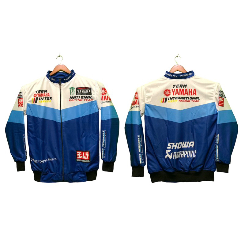 เสื้อแจ็คเก็ตมอเตอร์ไซค์ - TEAM YAMAHA JACKET - NASCAR JACKET - RACING JACKET - SUNMORI JACKET - 100K JACKET - ฟรีสติ๊กเกอร์