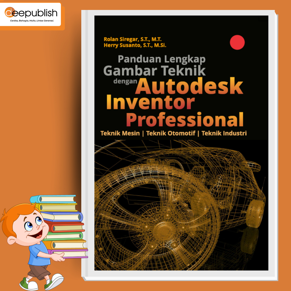 Deepublish - คู่มือประกอบทางวิศวกรรมด้วย Autodesk Inventor Professional (BW)