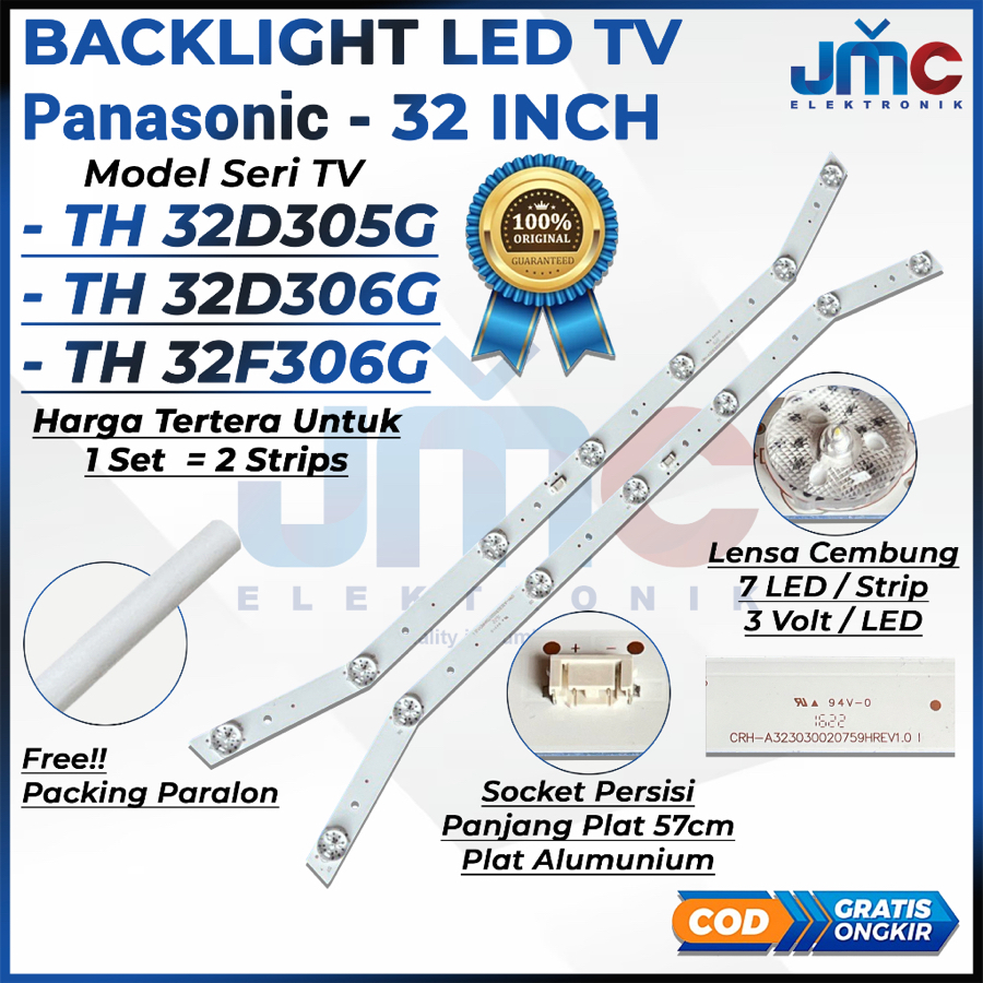 PANASONIC 32 นิ้ว LED TV BACKLIGHT TH32F306G TH32D305G TH32D306G TH-32F306G TH-32D305G TH-32D306G 32