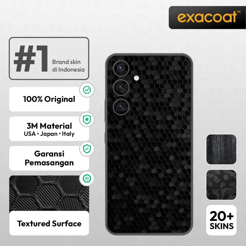 [EXACOAT] Galaxy A34 Premium 3M Skin / Garskin - รุ่น Cut