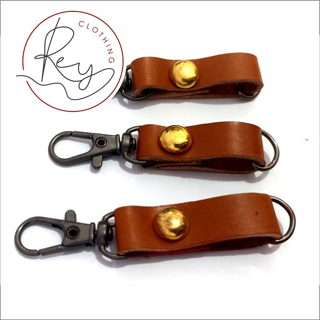 GANTUNGAN พวงกุญแจหนังแท้ รหัส B - Rey Clothing