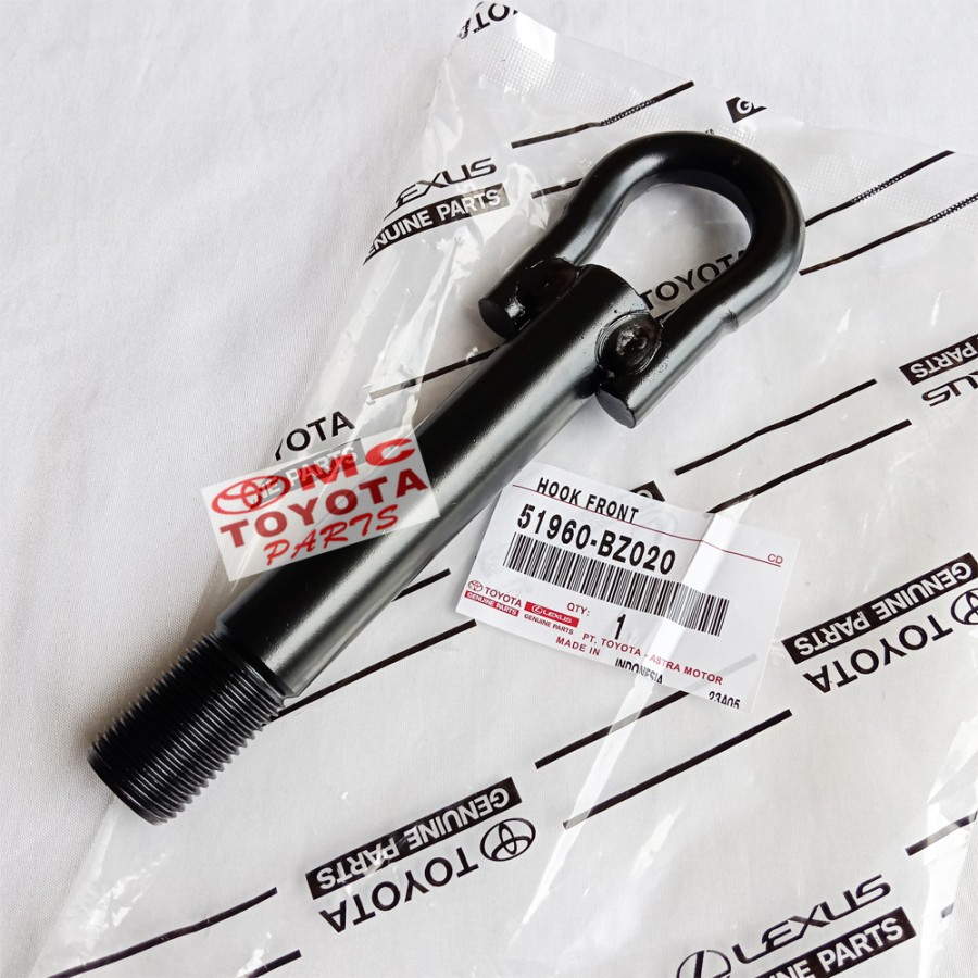 ตะขอลากจูง ตะขอเหล็กด้านหน้า Tow Hook Avanza Xenia 51960-BZ020