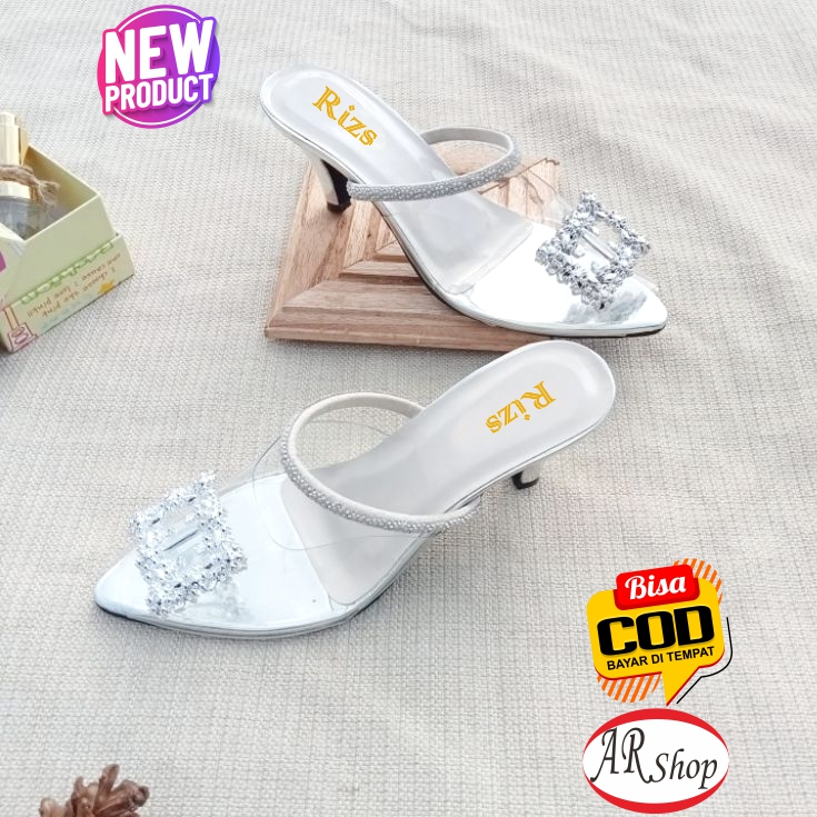 รองเท้าแตะผู้หญิง-รองเท้าส้นสูงผู้หญิง-Ari.rr_shop-รองเท้าแตะผู้หญิงโปร่งใสหรูหราล่าสุด,รองเท้าแตะผู