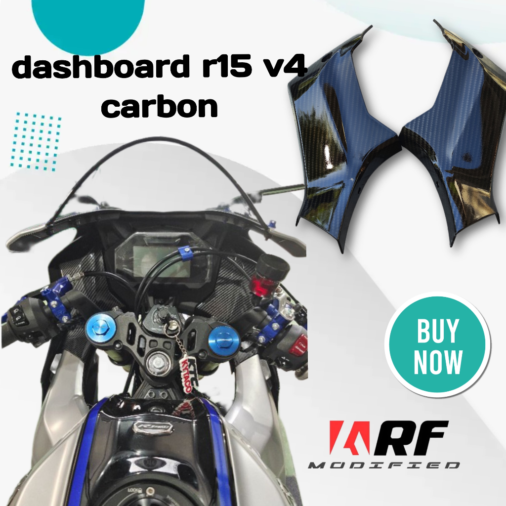 Dashboard Carbon R15 V4 R15M Original Yamaha R15 speedometer Cover