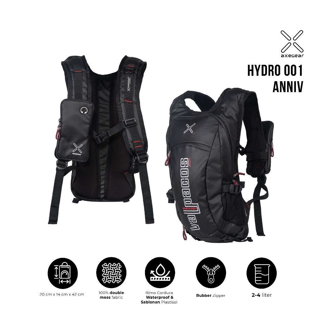 #กระเป๋าเป้ Hydropack
#อุปกรณ์การปั่นจักรยาน
#กระเป๋าเดินป่า
#จักรยานเสือภูเขา
#กระเป๋าเดินทาง