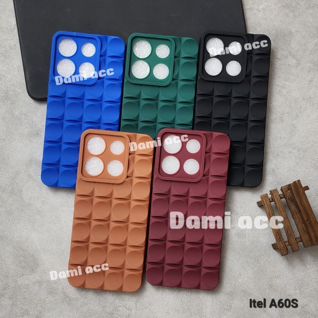 Case iteel a60s itel p40 itel vision 1 pro cube case เคสมาการองใหม่ดี