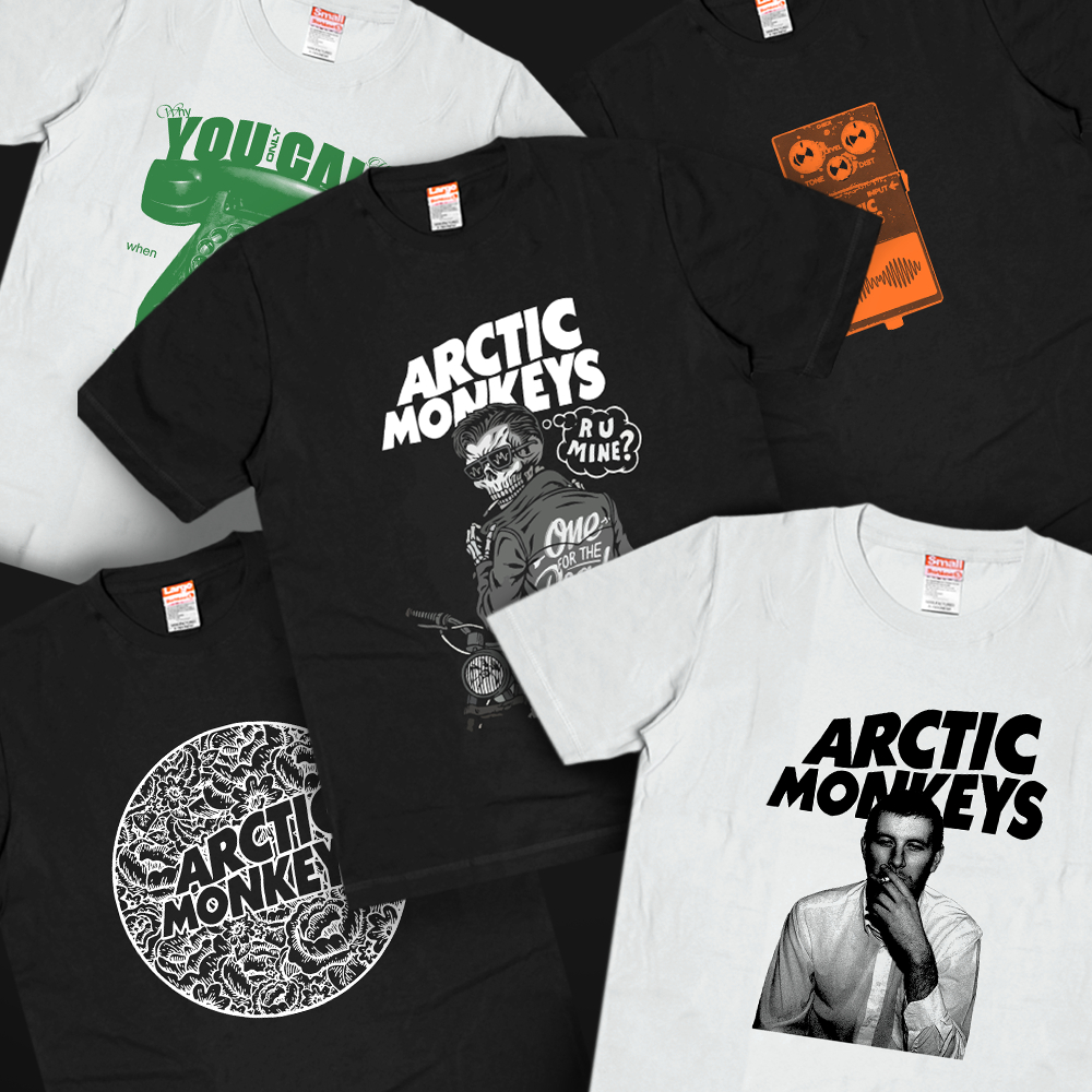 ARCTIC MONKEYS V4 - เสื้อยืดวง Arctic Monkeys - Premium Top Bipabadjoe