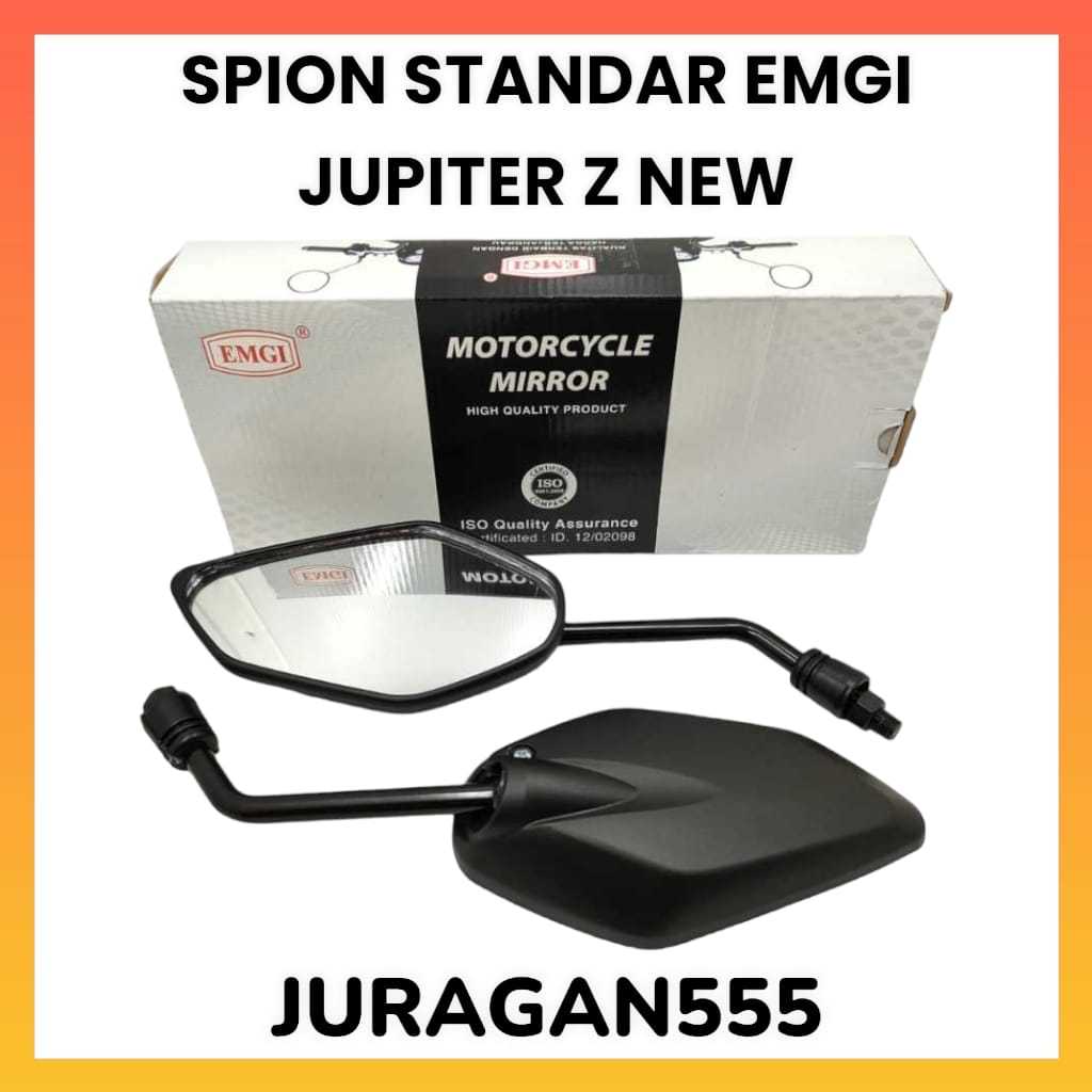 กระจกรถจักรยานยนต์มาตรฐาน emg jupiter z ใหม่ pnp jupiter mio j mio m3 mio สปอร์ต ฯลฯเกลียว juragan55
