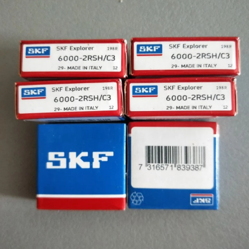 แบริ่ง 6000RS C3 SKF ฝรั่งเศสยาง 6000 2RS 2RSH
