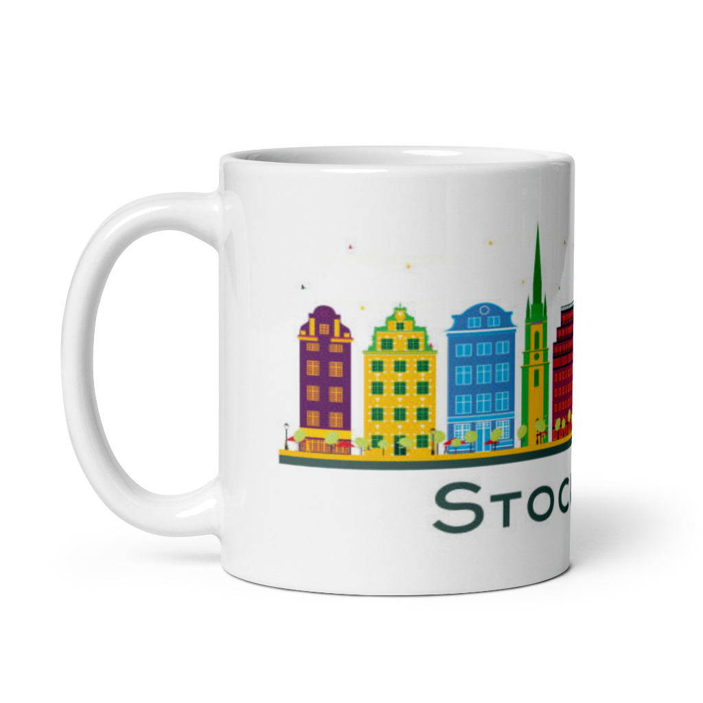 Stockholm สวีเดนแก้ว Stockholm สวีเดนของที่ระลึก Stockholm สวีเดนของที่ระลึกของที่ระลึกของขวัญแก้ว W