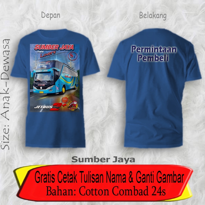 Basuri Om Telolet Sumber Jaya Bus เสื้อยืด / Om Basuri Horn Bus Lovers เสื้อ / เสื้อยืด Artist Oleng