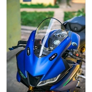 Visor กระจกบังลม R15 V3 เต็มยิง (3MM THICKNESS/INCLUDING RUBBER LIST) - กระบังหน้า R15 V4 jenong - กระบังหน้า R15 V3 super jeenong