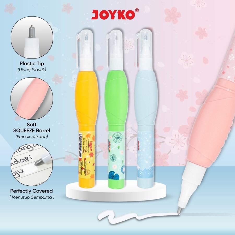Correction Fluid Joyko CF-P238 Liquid Eraser Correction Fluid
