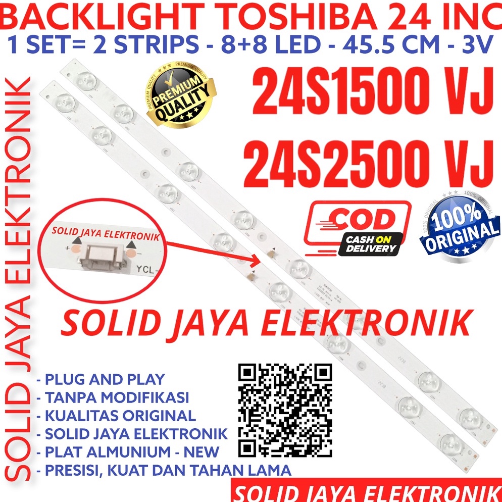 ประเภท IDB830 TOSHIBA LED TV BACKLIGHT 24 INC 24S1500 24S2500 24S1500VJ 24S2500VJ VJ BL LIGHT 24S 8K