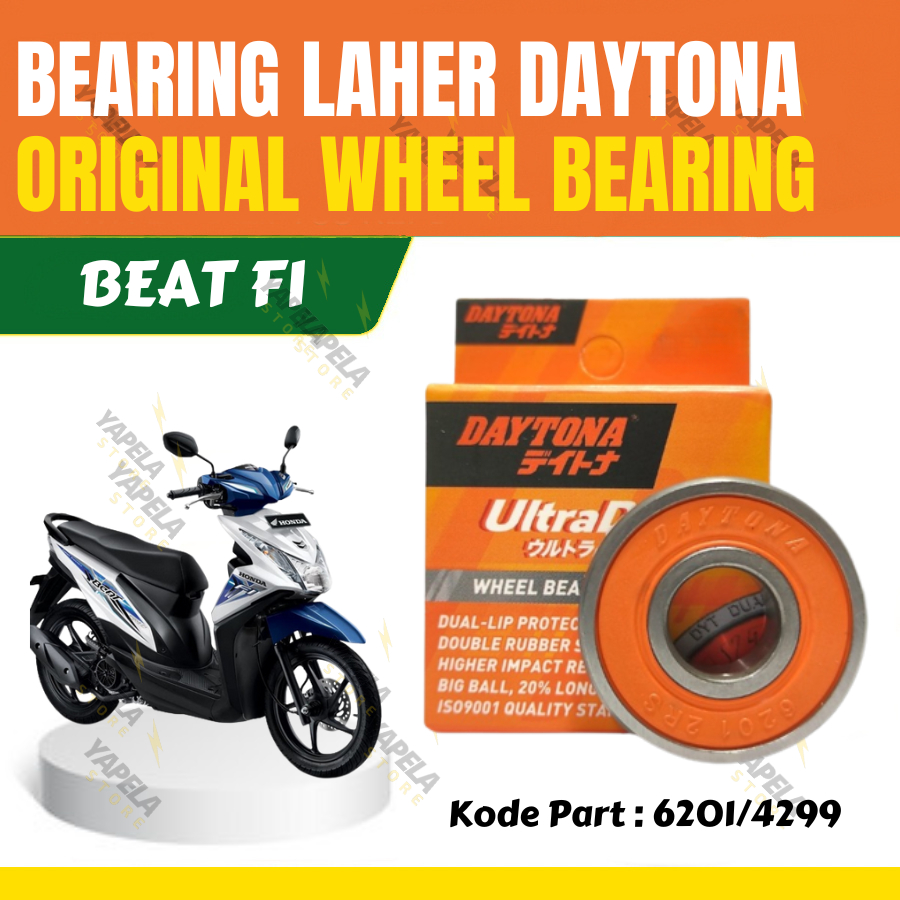 แบริ่ง Lahar Daytona Racing ของแท้ 6201-2RS
