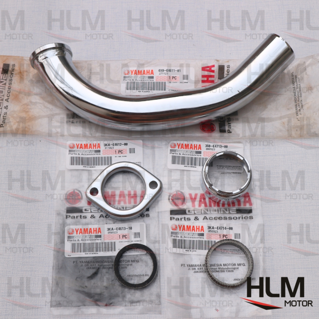 ชุดคอไอเสีย RX KING Antem RXK RXS ORI ORIGINAL 4X8-E4611-01 3KA-E4612-00 360-E4713-00 3KA-E4613-10 3KA-E4714-00