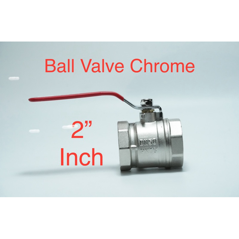 บอลวาล์วทองเหลือง 2 นิ้ว 2 ก๊อกน้ําหยุดลด เจาะ พีเอ็น16 | 2.047.0017 | QF-003 2 uyaD