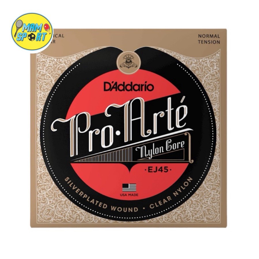 สายกีต้าร์โปร่ง D addario Daddario classic Pro arte EJ45 ดั้งเดิม
