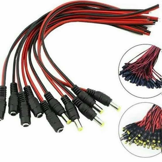 สาย DC ชาย DC ชาย CONNECTOR + สาย