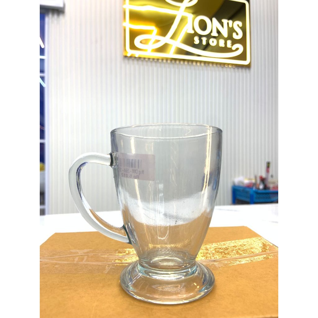 แก้วมัค CMM-255/6-1BB// แก้วกาแฟแก้วใส