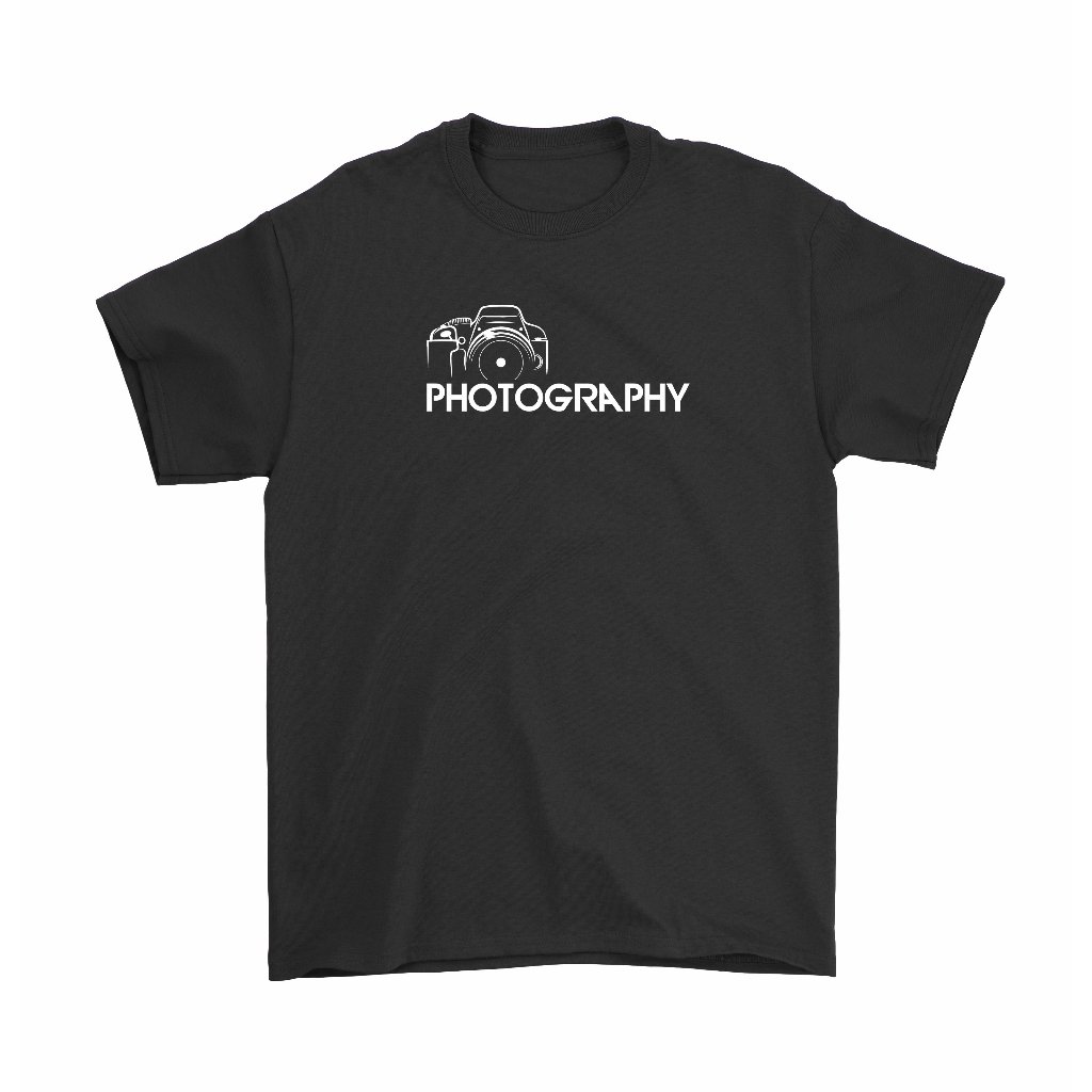 เสื้อยืดถ่ายรูป | เสื้อยืดภาพ | ผู้ใหญ่ Men& 39;s / Women& 39;s Distro Clothes - Crew Photo Studio - กล้อง 02