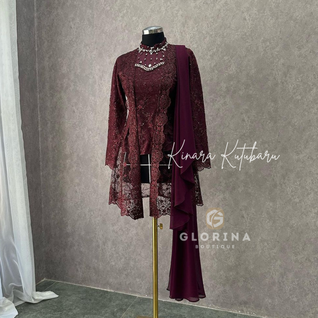 Kinara Modern Kubaru Kebaya, Graduation Kebaya, Wedding Kebaya, ล่าสุดหมั้น Kebaya
