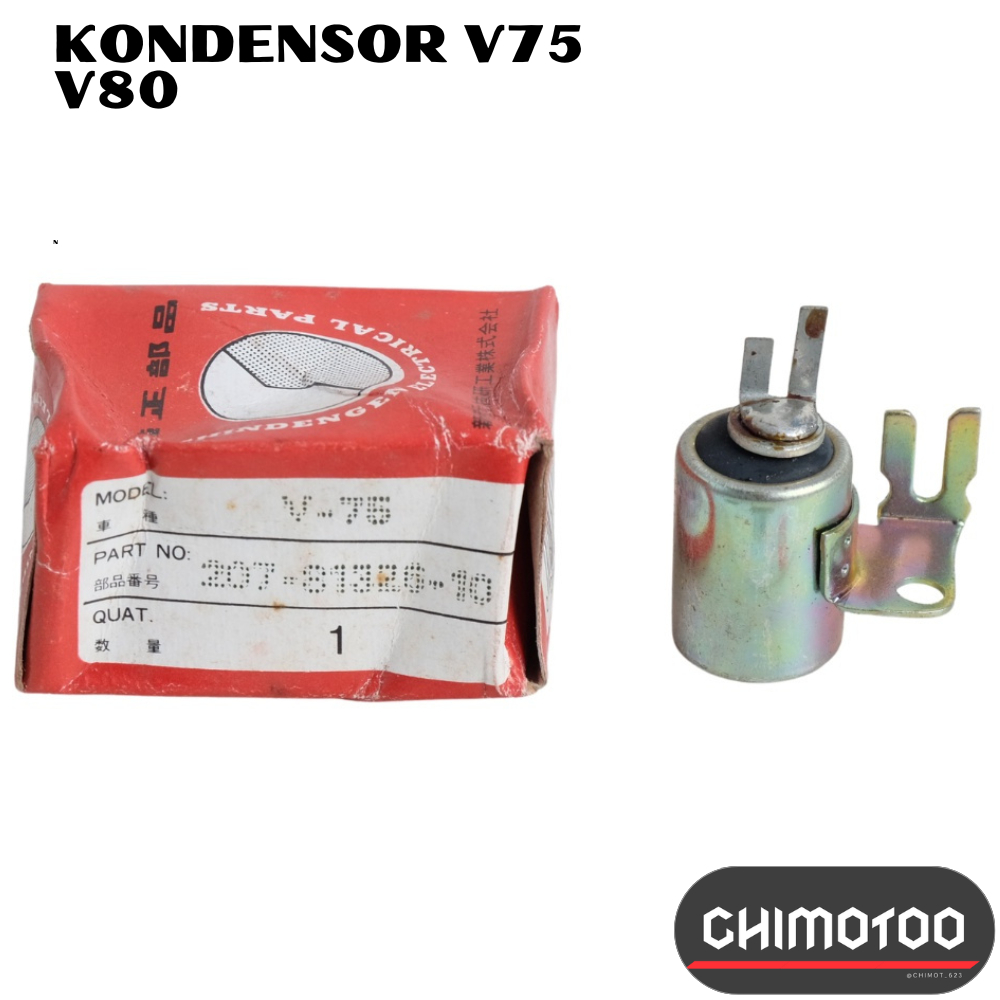 Yamaha V75 V 75 V80 V 80 คอนเดนเซอร์
