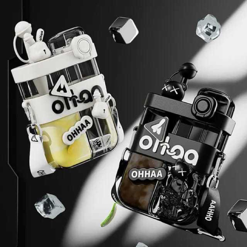 ขวดน้ําดื่ม 2-in-1 600ML HX-377