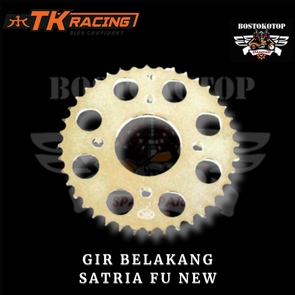 TK Racing เกียร์หลัง Satria FU Sat Fu ใหม่ Kharisma ประเภท 428 ความหนา 415 บางเดิม