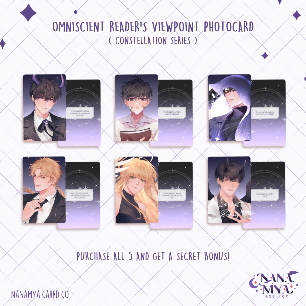 มุมมองของ Omnisent Reader (ORV) Photocard - Constellation Series