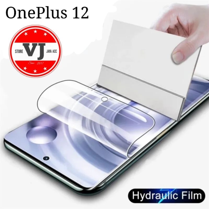 HYDROGEL Full Cover OnePlus 12 5G ป้องกันรอยขีดข่วน OnePlus12