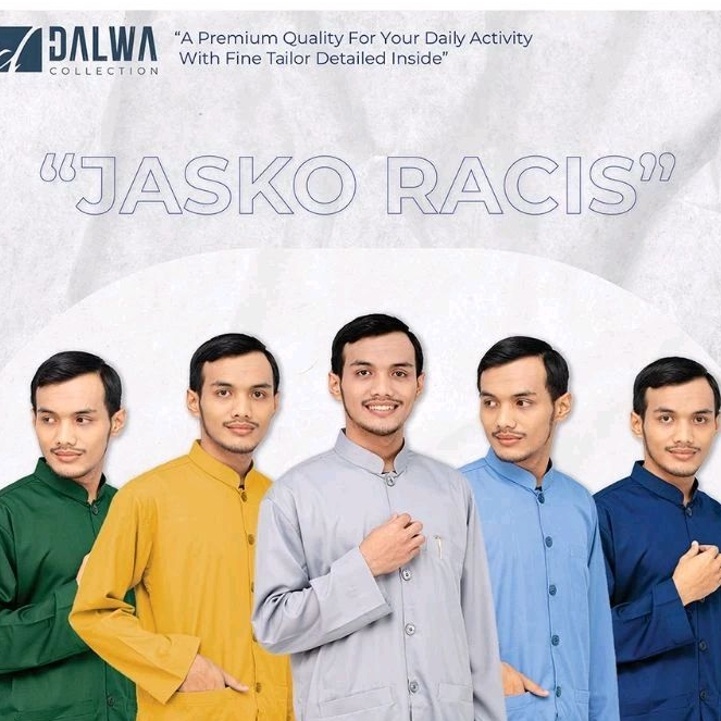 Taqwa Jasco Ricis กึ่งแจ็คเก็ต DALWA Koko เสื้อ / DALWA MENS JASKO KOKO SHIRT