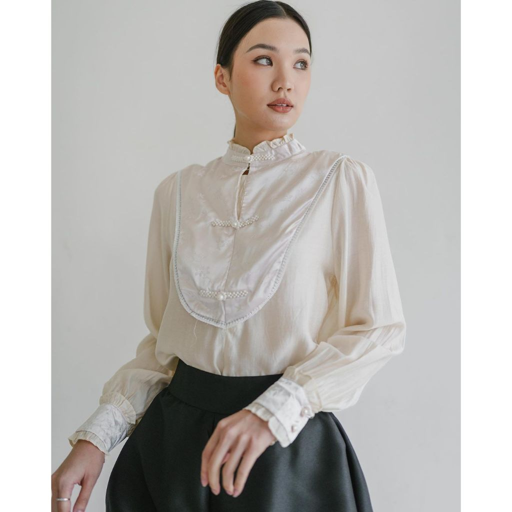 LAURENCE HOUSE-Hao Qipao Top