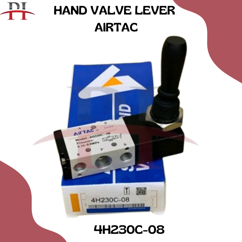 คันโยกวาล์วมือนิวเมติก 1/4 4H230-08C airtac