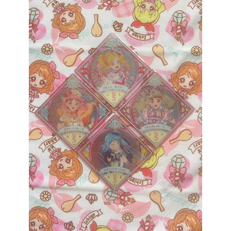 Aikatsu Planet Stars Friends ชิงช้าครบรอบ 10 ปี Yume Aine Mio Raka