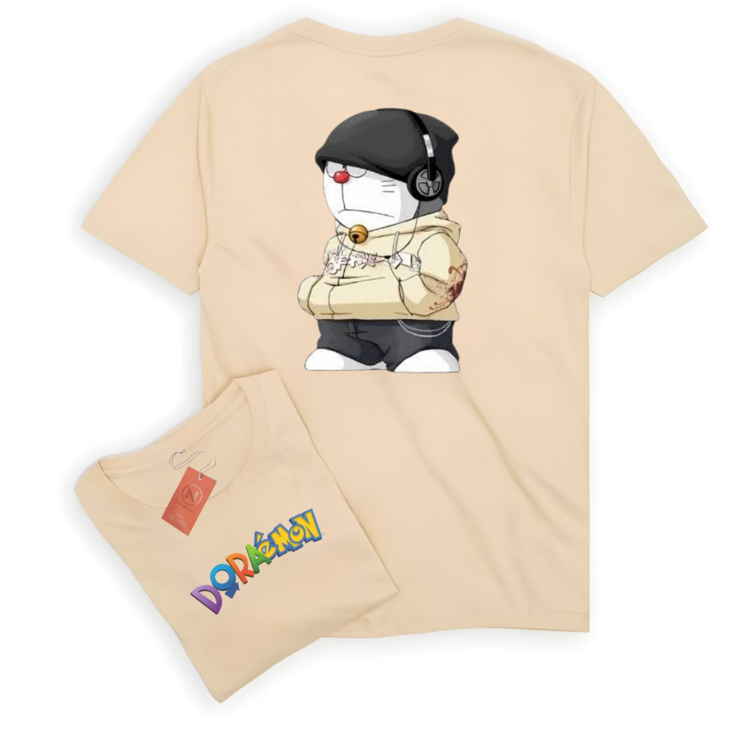 จัดส่งฟรี Sdoraemon cool vega the red sport เสื้อยืดจัดส่งฟรีล่าสุดผู้ชายผู้หญิง Distro เสื้อยืด DBJ