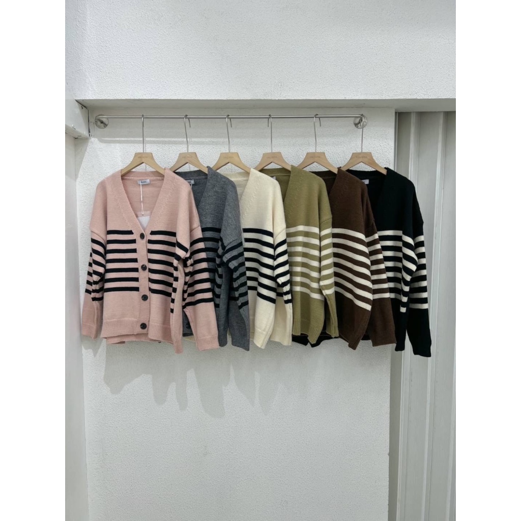 READY VALINDA - ALBA KNIT CARDIGAN BANGKOK / VALINDA BRAND KNIT CARDIGAN