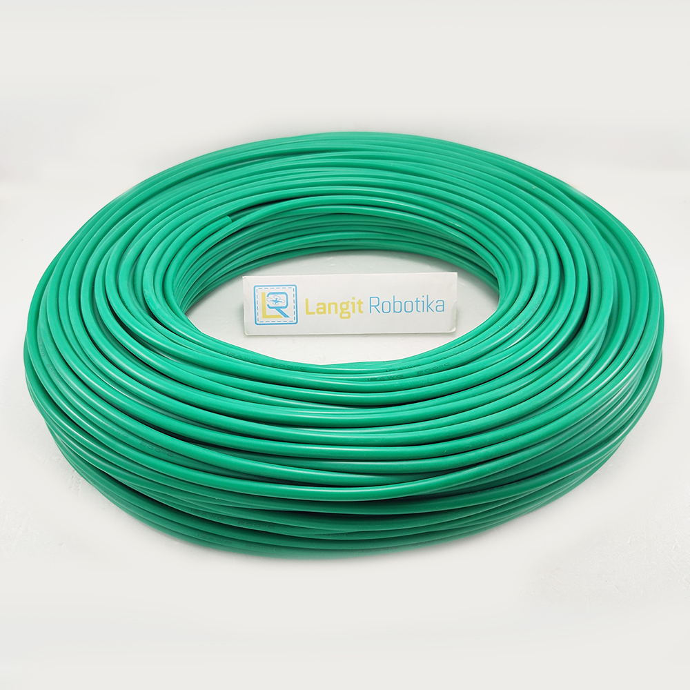 HIJAU AWG 14 สายซิลิโคน AWG14 สายซิลิโคนสีเขียวสีเขียว RC เครื่องบิน