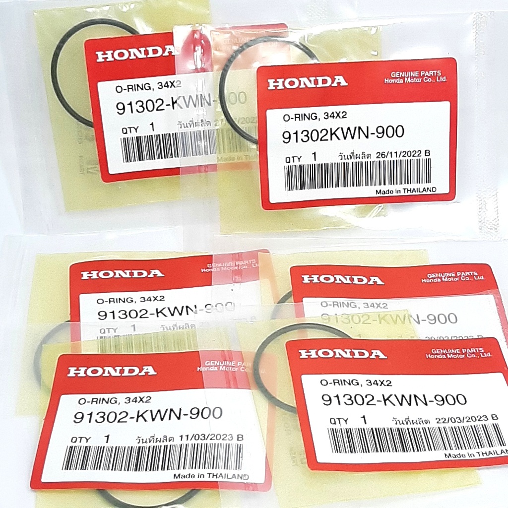 ปั๊มน้ํา Oring 34x2 vario 125 150 pcx adv 91302-KWN-900