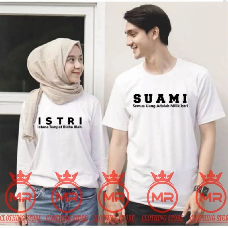 เสื้อยืด DISTRO สําหรับ HUSBAND และ WIFE COUPLE // COUPLE CLOTHES สําหรับ HUSBAND และ WIFE