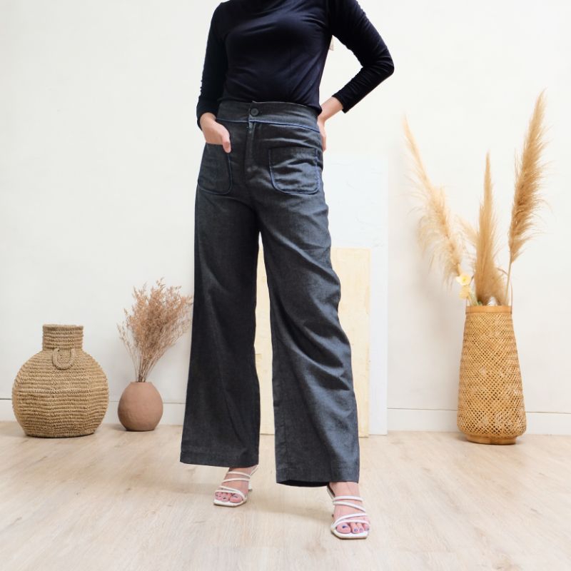 Ikko - Zuri Pants / Denim Pants / Women& 39;s Pants