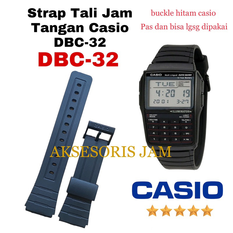 Casio Databank DBC32 DBC 32 DBC-32 DBC150 DBC 150 DBC-150 DBC30 DBC 30 DBC81 DBC 81 81 สายนาฬิกา